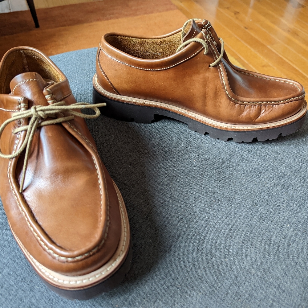 G.H. Bass & Co Ranger Moc Wallace Brown 43eu 10us Handmade in El Salvador
